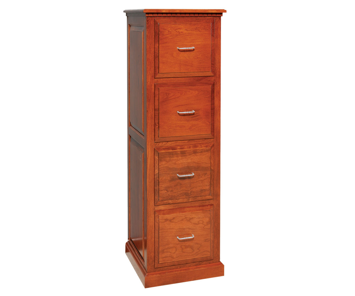 Four Drawer Traditional File Panozzo's Furniture