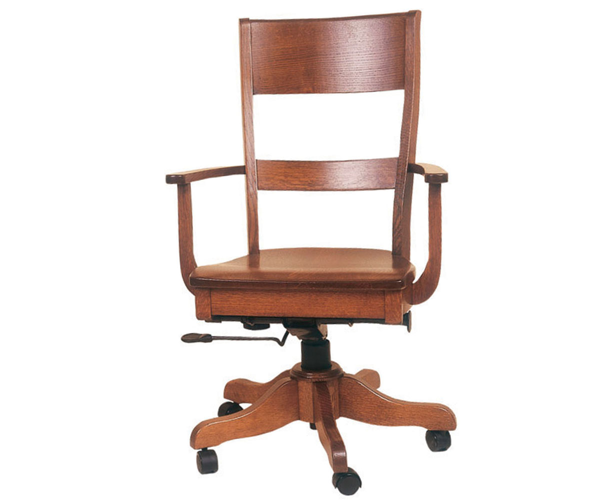 Columbus Gas Lift Desk Chair Panozzo's Furniture