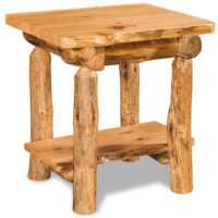 End Table with Drawer & Shelf