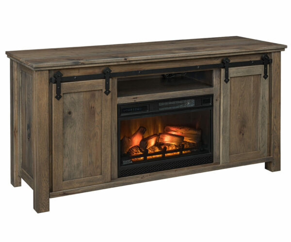 Calloway Fireplace Entertainment Center - 68"W