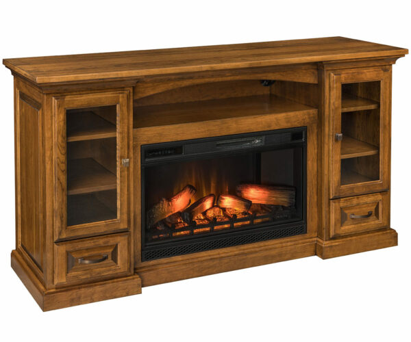 Grinnel Fireplace Entertainment Center - 72"W