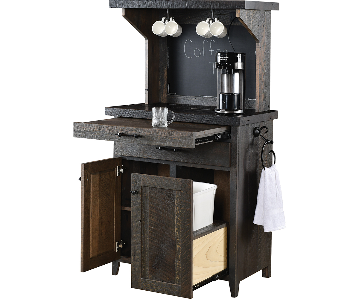 Coffee Bar - Reclaimed Wood - Image 4