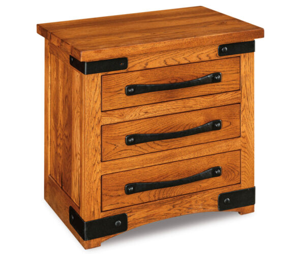 Orewood 3 Drawer Nightstand - 25"W
