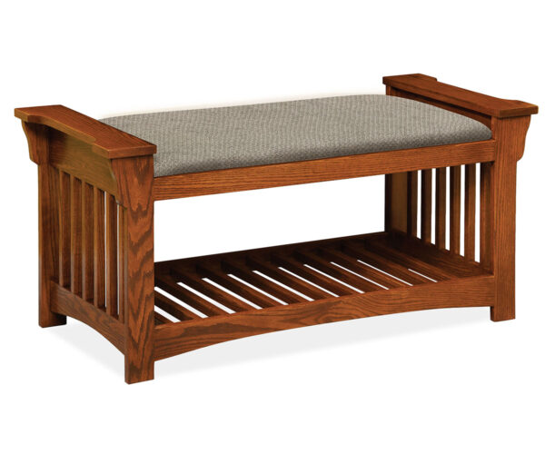 Mission Slat Bench