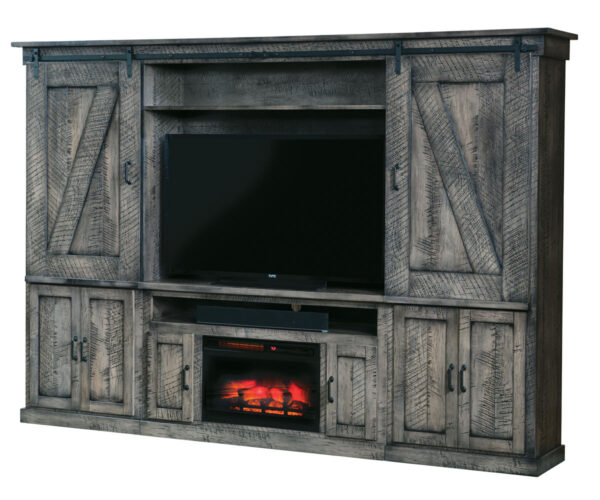 Durango Fireplace Wall Unit