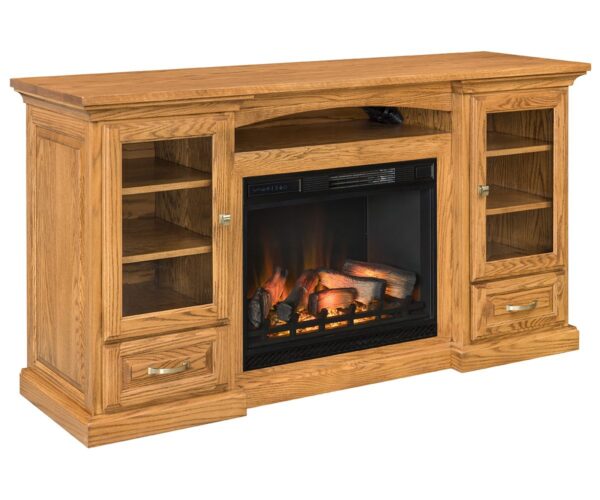 Grinnel Fireplace Entertainment Center - 72"W