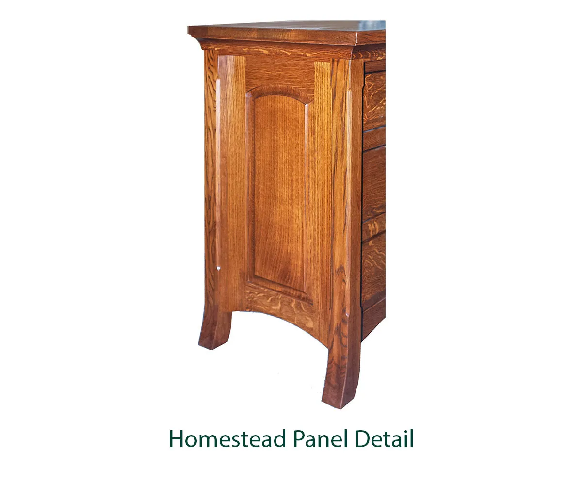 Homestead 10 Drawer Mule Dresser - Image 4